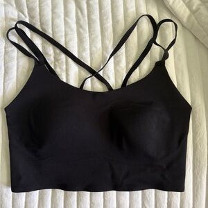 Aerie Black Strappy Bra